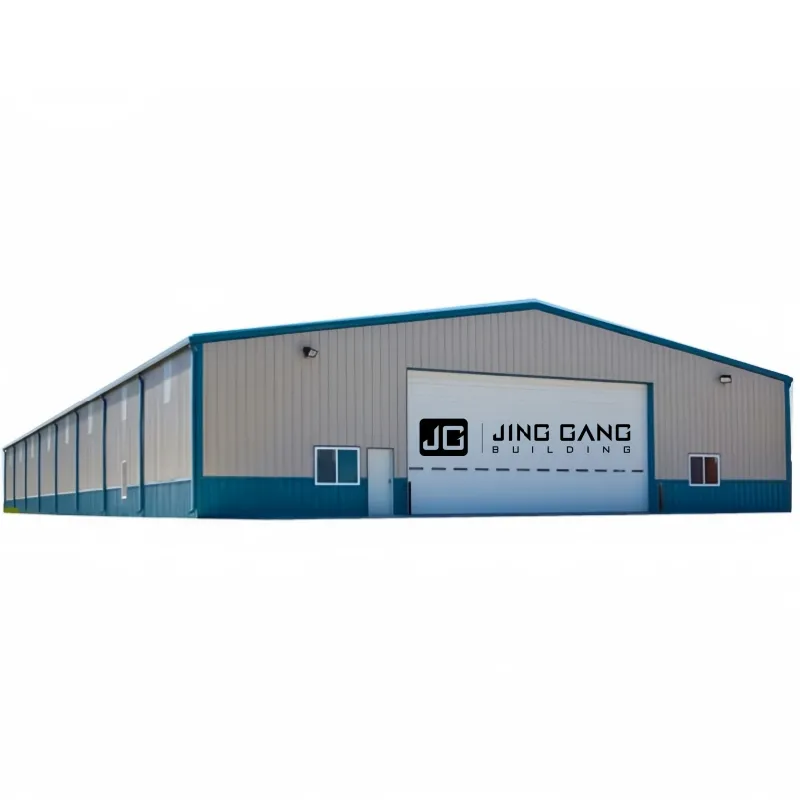 Factory Price Prefab Steel Storage Shed Structure Workshop Pole Barns Metal Building Kits