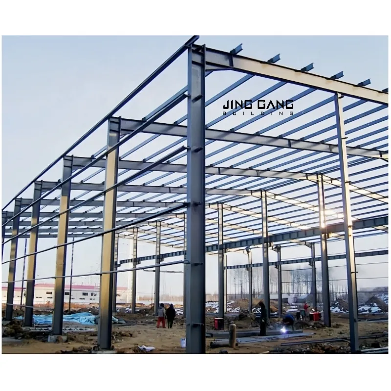 Sale Wearhouse Buildings Steel Structure Ready Made Warehouse Prefab Metal Steel Building Qingdao Direct Steel Structure