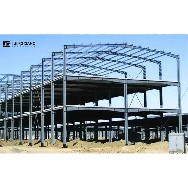 Custom Hot Galvanized Prefab Steel Structure Warehouse Building Materials From China