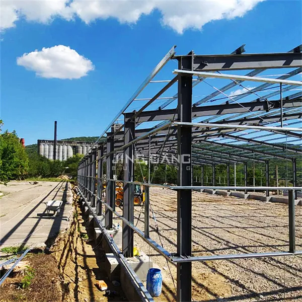 Custom Hot Galvanized Prefab Steel Structure Warehouse Building Materials From China