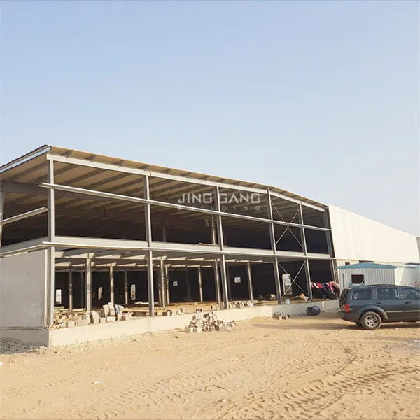 Low Cost Construction Frame Light Prefab Materials Prefabricated Houses Steel Structure Building Steel Workshop
