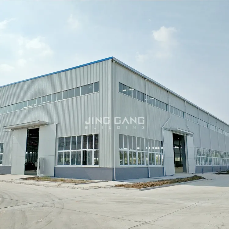 Low Cost Construction Frame Light Prefab Materials Prefabricated Houses Steel Structure Building Steel Workshop