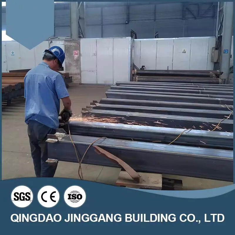 27.5Mx10.5Mx5.0M Prefab Steel Structure Building Warehouse Workshop