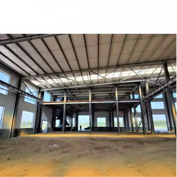 Galvanized Steel Warehouse Structure Customized Design Workshop Plant