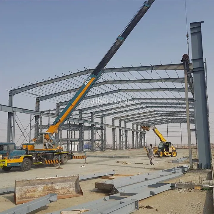 Pre Design Cow Farm Low Price Prefabricated Goat Shed Steel Structure Sheep House