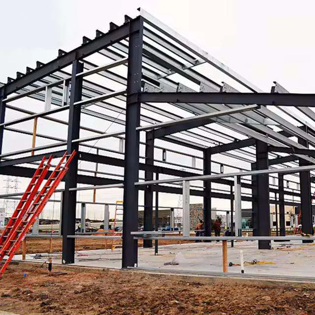 Hot Rolled Metal Prefabricated Building H Beam Universal I Beam Structural Steel Column Prices Per Ton