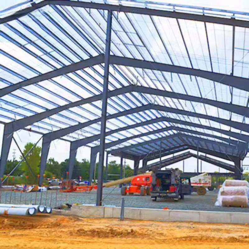Prefab Metal Building Warehouse Manufacturers Hall Frame Prefabricated Steel Structures Shed