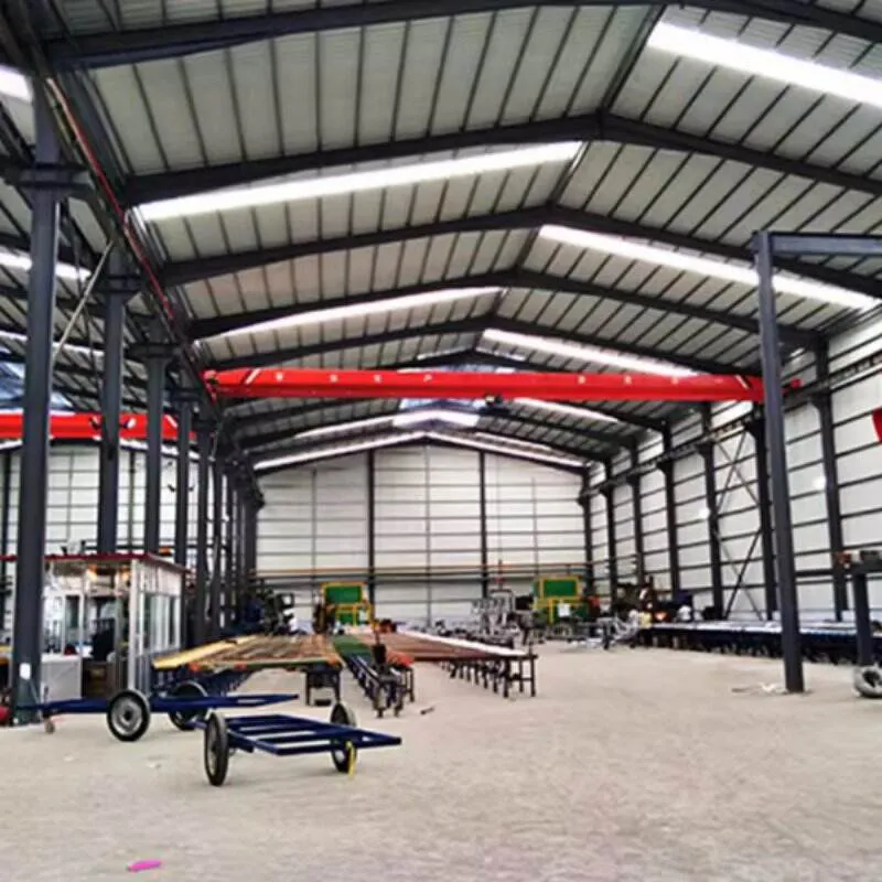 Prefab Metal Building Warehouse Manufacturers Hall Frame Prefabricated Steel Structures Shed