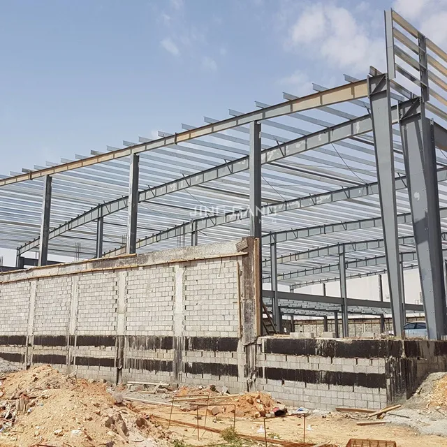 Portable Metal Industrial Shed Design Building Warehouse Prefabricated Steel Structure Building 3