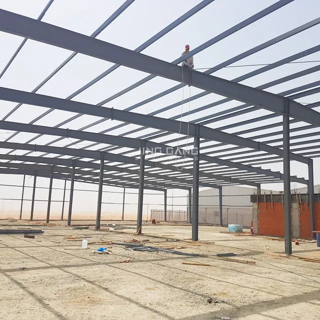 Racking Rack Movable Prefab Light Steel Frame Sheds Storage Outdoor