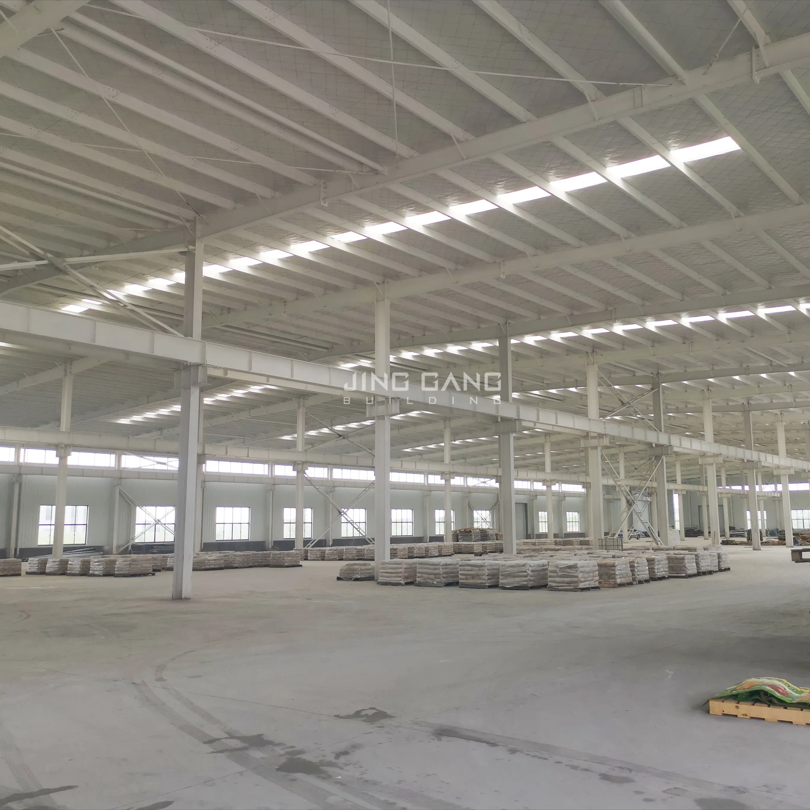 Racking Rack Movable Prefab Light Steel Frame Sheds Storage Outdoor
