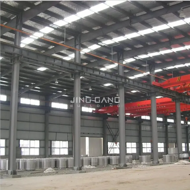Prefab Building Workshop Warehouse Low-Cost Light Steel Structure Prefabricated House