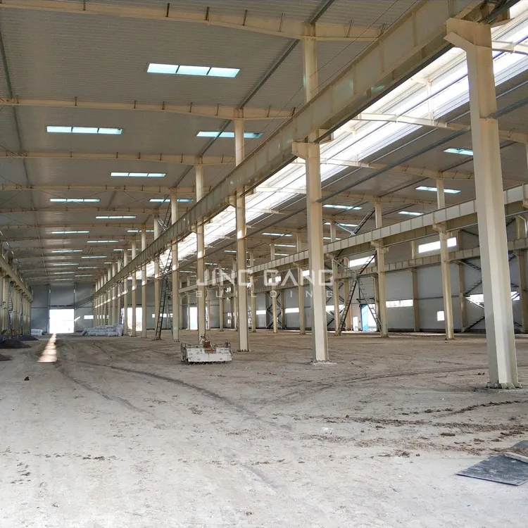 China High Quality Prefabricated Building Mobile Modular Design Steel Structure Warehouse/Workshop/Hangar/Hall