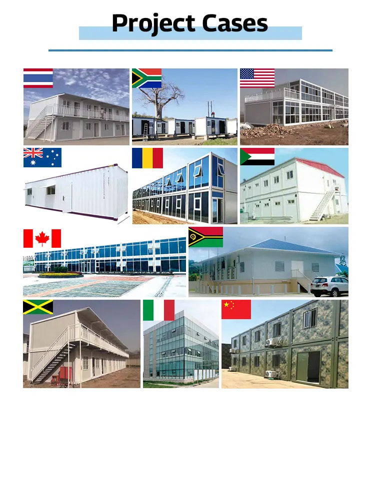 High Quality Low Cost Apartment Office Living Style Folding Container House Luxury