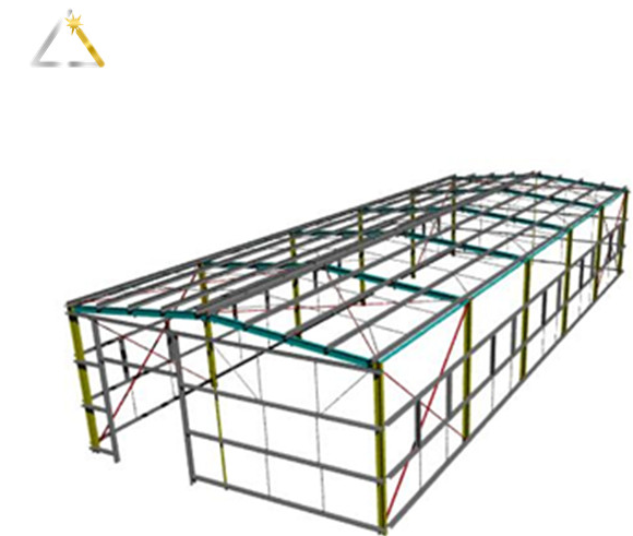 Steel Prefabricated Outdoor Shed Prefab Structure Warehouse 50 X 100 Metal Building