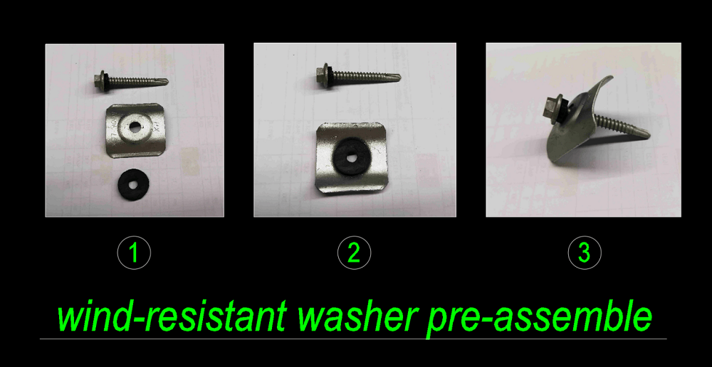 Innovative Windproof washer: Safeguarding Steel Structures Against Extreme Weather