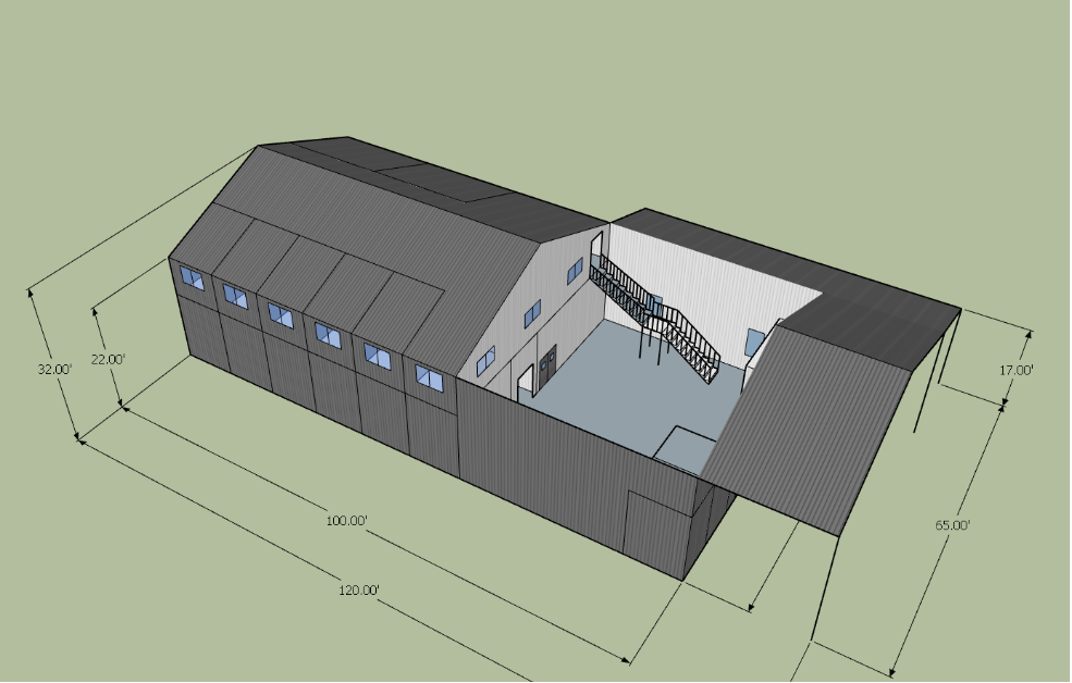 Hydroponic farm from a customer in Alaska, USA