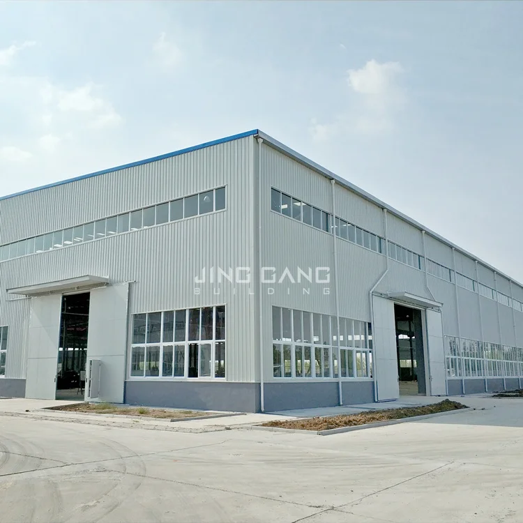 Building Plants Prefab Warehouse Metal Shed Prefabricated 20000 Square Meter Steel Structure Warehouse