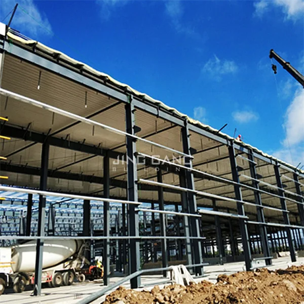 Steel Structural Restaurant Build Prefab Insulated Steel Structure Warehouse