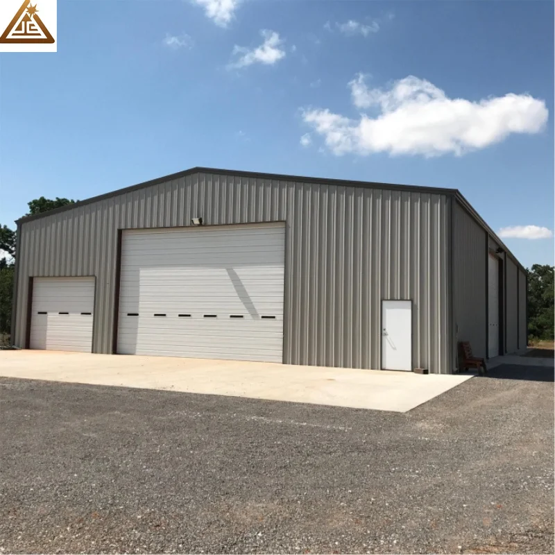Prefab Steel Structure Building Warehouse Sheds Storage Office Building Outdoor Facility Chinese Design 50-Year Lifespan