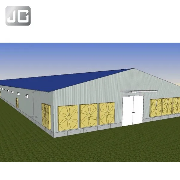 Hot Sale Multifunctional Prefab Steel Structure Pig House Farm Building