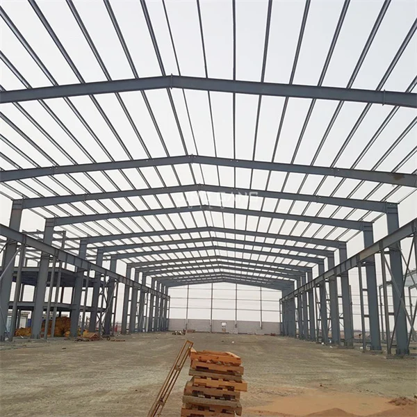Hot Sale Heavy Duty Prefab Low Cost Steel Structure Hangar & Warehouse