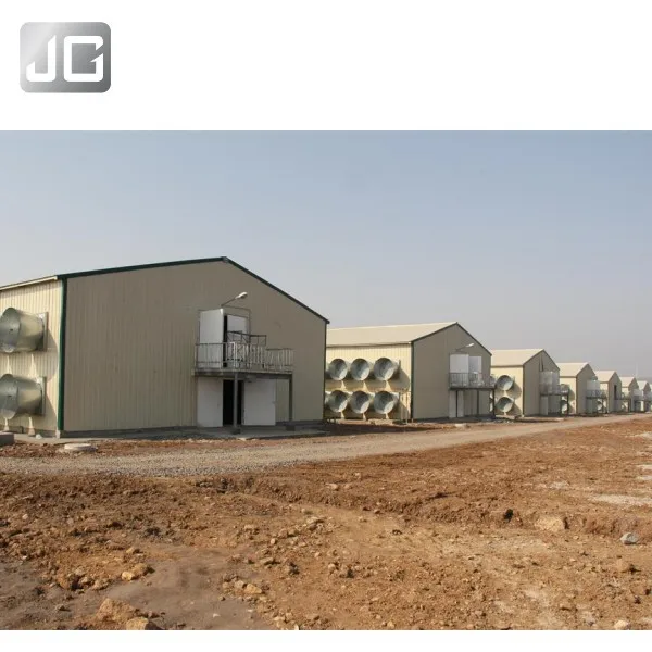 Hot Sale Multifunctional Prefab Steel Structure Pig House Farm Building