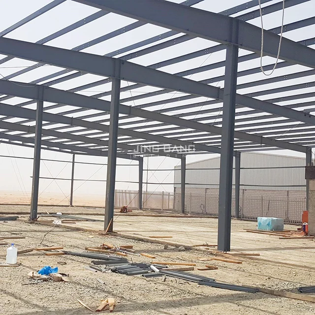 Building Plants Prefab Warehouse Metal Shed Prefabricated 20000 Square Meter Steel Structure Warehouse