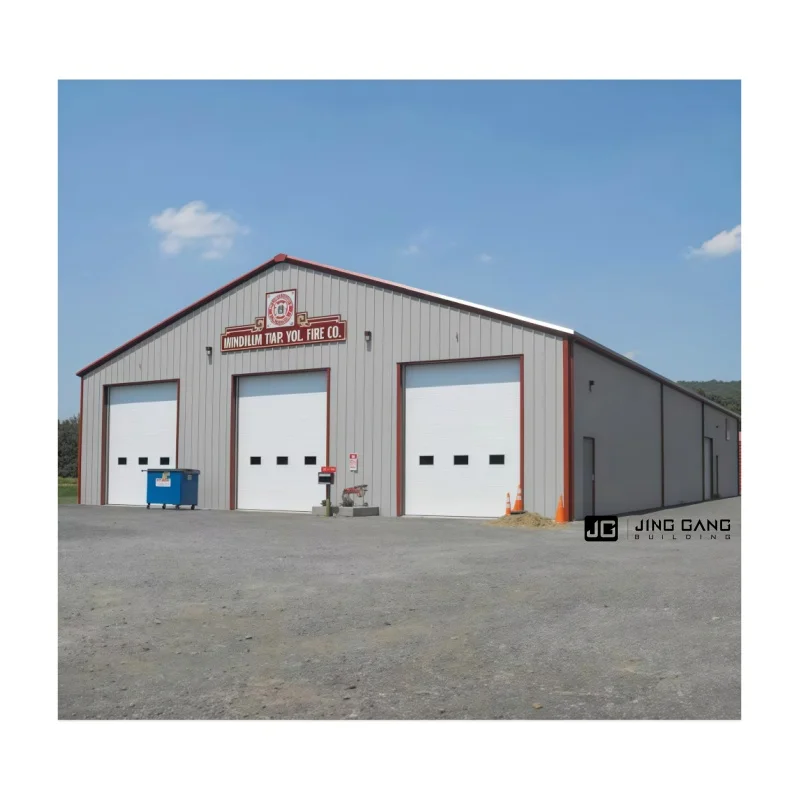 Made in China Factory High Quality Heavy Steel Structure Metal Carport Removable Garages for Car Parking and Steel Workshop