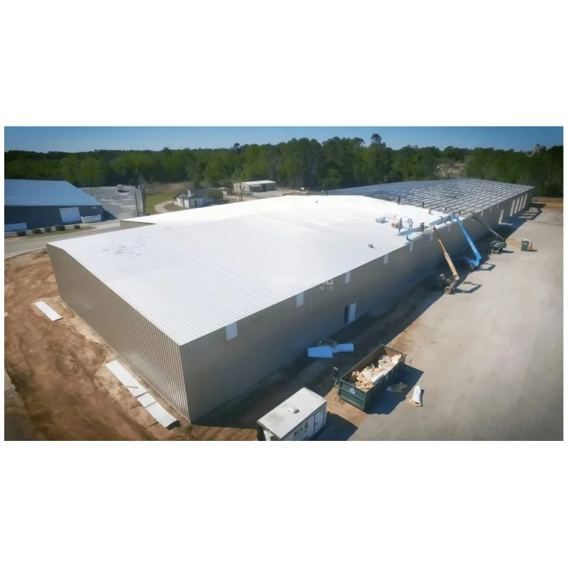 Prefabricated Hangar Industrial Modular Metal Prefab Factory/Warehouse/Building Steel Structure Manufacturer