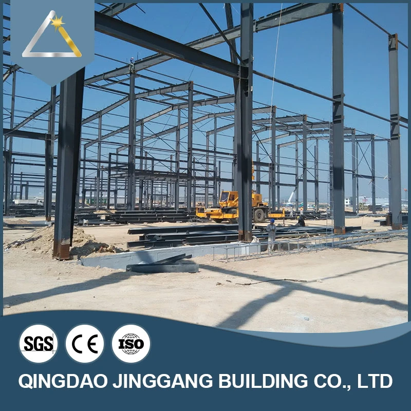 Ready Made Prefab Steel Structure Workshop & Warehouse Building with Hot Dipped Galvanized Surface for Sale