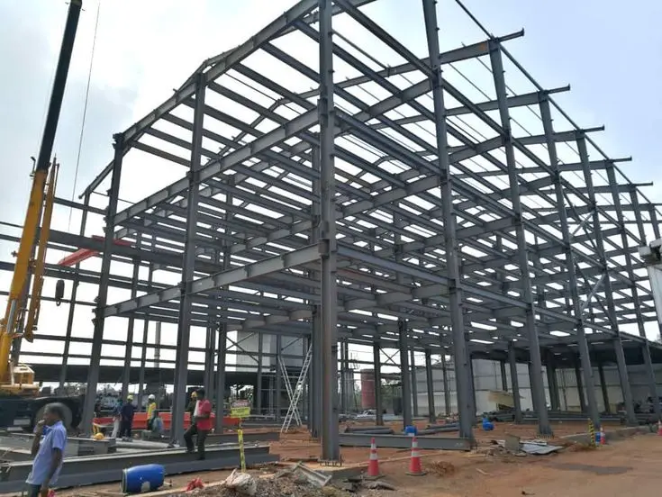 Prefabricated Pole Barn Kits Building Warehouse Self Storage Metal Building Customized Workshop Steel Structure
