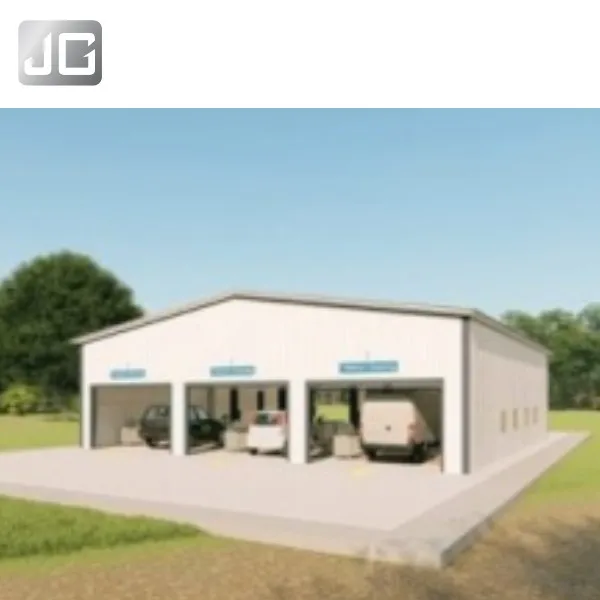 Prefab Industrial Steel Structure Workshops Warehouses-Customized Anti-corrosion Hot Dipped Galvanized Drawings ISO9001