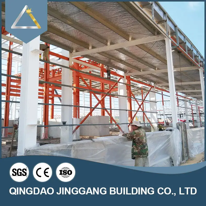 Heavy Construction Iron Structure Warehouse Power Plants Light Framing Steel Material Building Industrial Metal