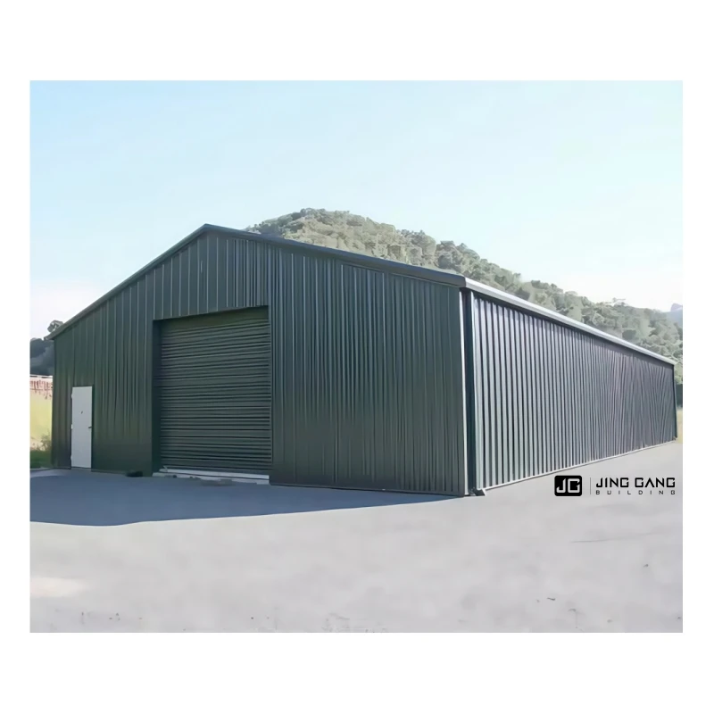 Prefabricated Steel Frame Modular Tiny Flat Pack Portable Summer Prefab Homes Ship Storage Houses Garage Container Warehouse
