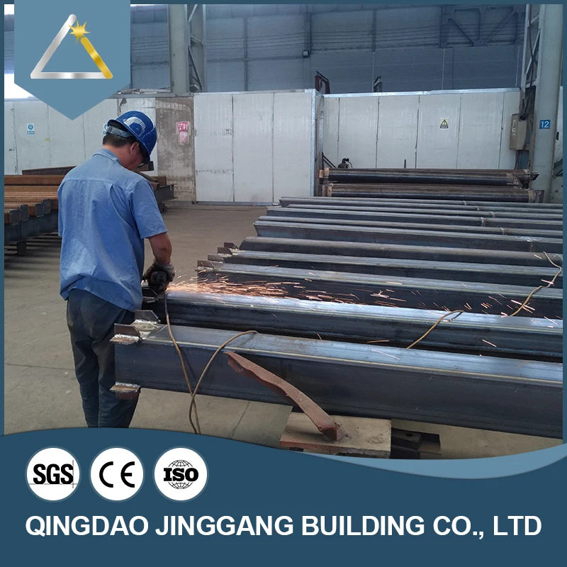 27.5Mx10.5Mx5.0M Prefab Steel Structure Building Warehouse Workshop