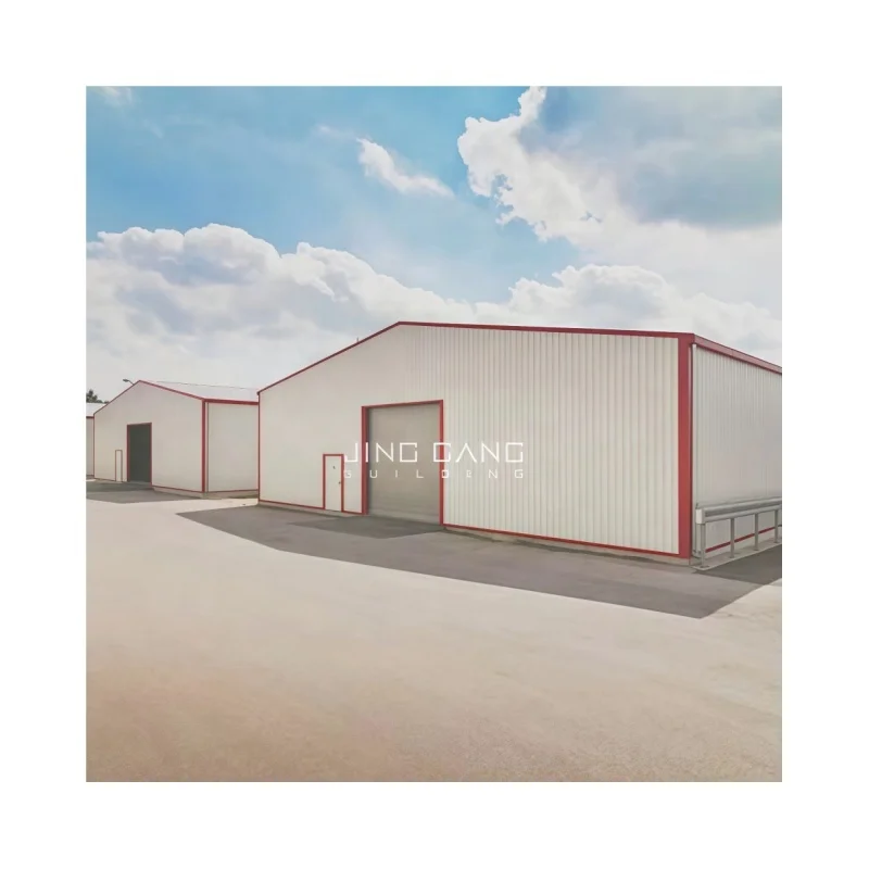 Multi-Span Customized Pre-Engineered Heavy Duty Steel Structure Industrial Buildings with Welding Services for Warehouse Use