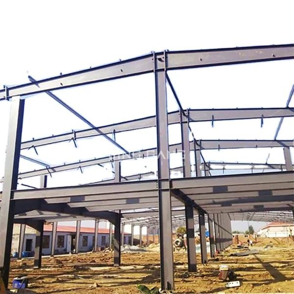 Prefabricated Large Span Highway Toll Station Steel Structure