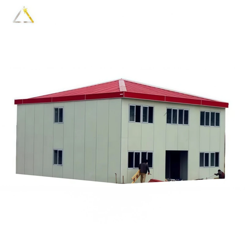 Modern Design Sandwich Panel Multi Storey Living Steel Structure Apartment Building 5+ Year Warranty QDJGBUILD Brand Shandong