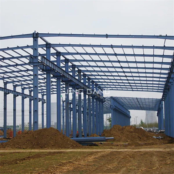 Prefabricated Large Span Highway Toll Station Steel Structure