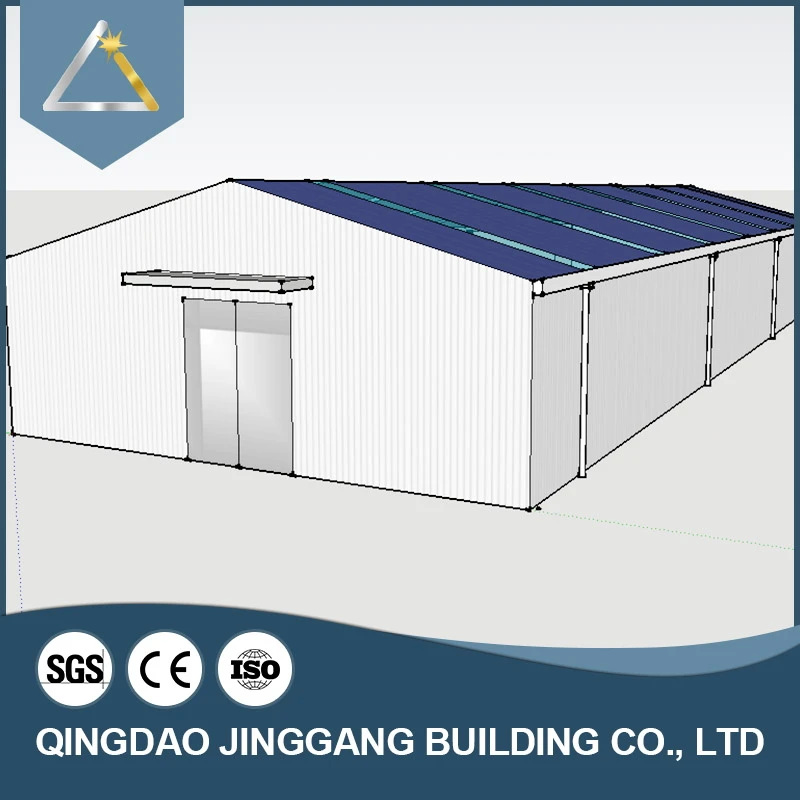Farming House Prefab Poultry Cow Farm Building China Supplier Breeding Light Steel Structure Shed