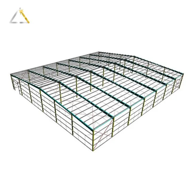 Customizable Structure Warehouse Construction Manufactured Workshop High Rise Metal Steel Building