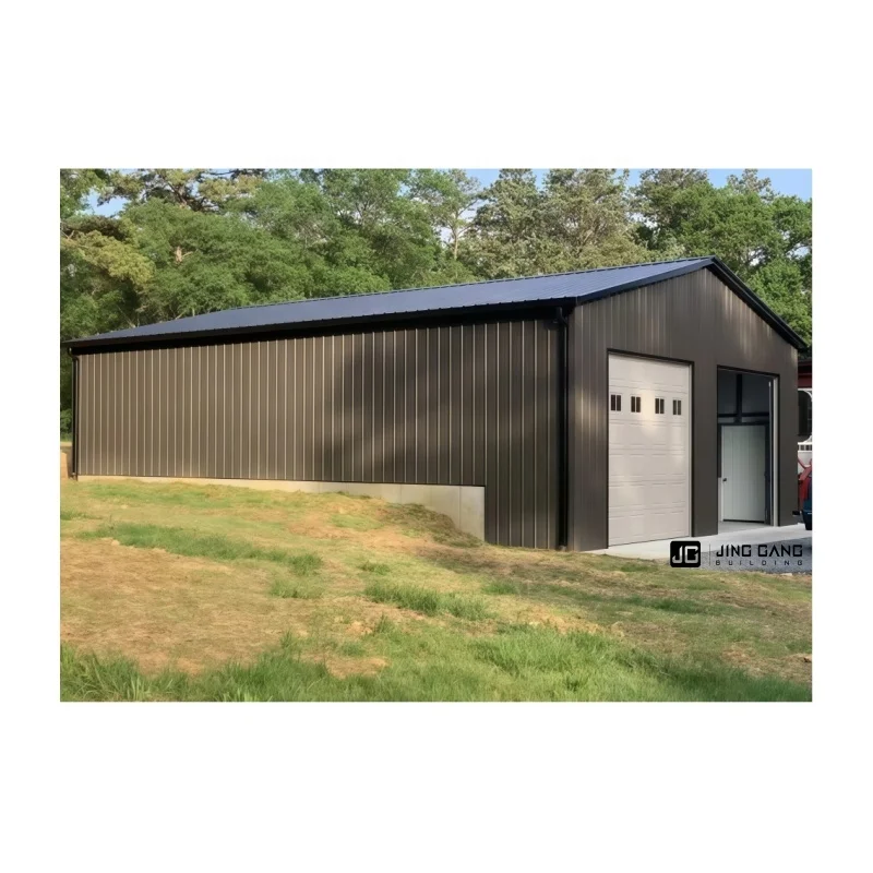 Galvanized Metal Steel Structure Sheds Sandwich Panel Farm Roof Design Industrial Solution Warehouse