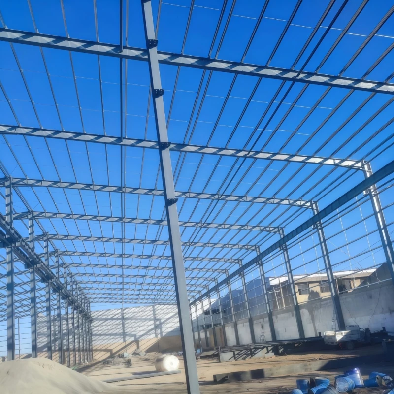 Prefabricated Multi Storey Industry Workshop Plant Warehouse Shed Metal Frame Steel Structure With Free Design