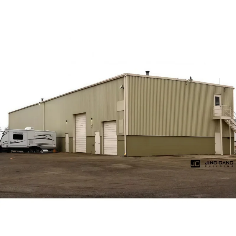 Portable Storage Warehouse Light Steel Structures Workshop Large Span Building Industrial Shed Design Factory Building/Workshop
