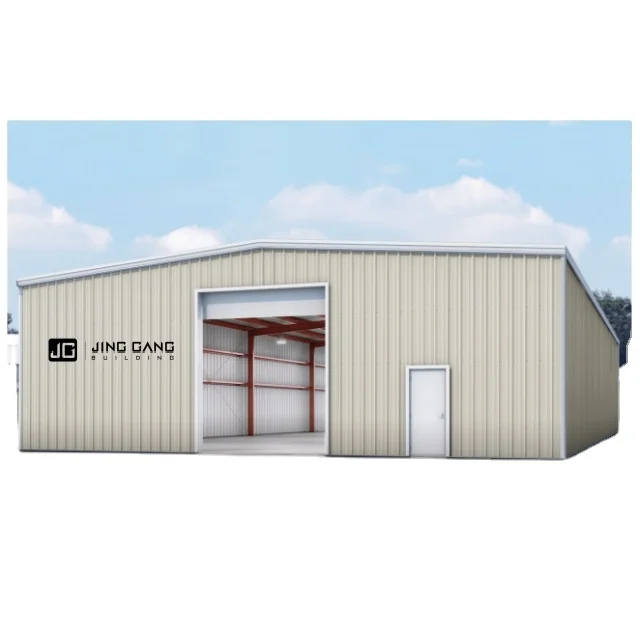Steel Structure Metal Frame Prefab Hangar Shed Workshop Warehouse Building