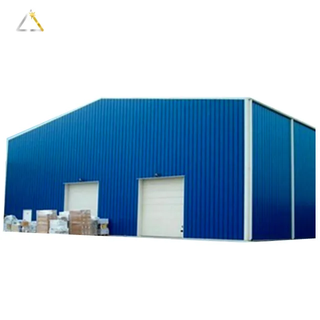 Two Story Small Warehouse Structure Prefabricated Sport Hall Frames Steel Building Large Workshop for Sale