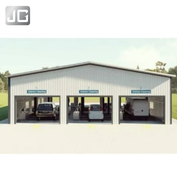 Prefab Industrial Steel Structure Workshops Warehouses-Customized Anti-corrosion Hot Dipped Galvanized Drawings ISO9001
