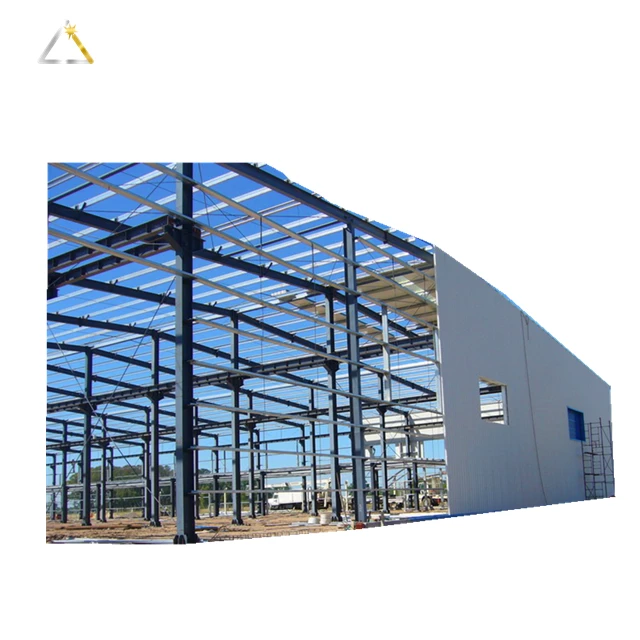 Landscape Warehouse Metal House Prefabricated Construction High Rise Building Steel Structure Storage