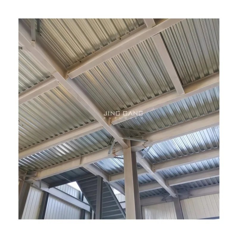Hot Sell Insulation Prefab Heavy Duty Steel Workshop/Hanger Light Steel Structure with Welding Services